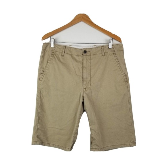 Levi's Shorts Men's Size 34 Tan Khaki Beige Brown denim cotton - Picture 1 of 6